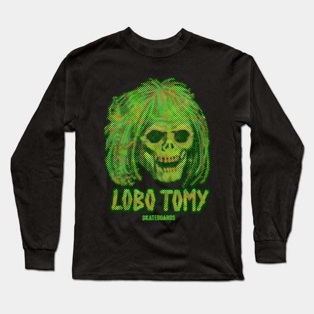 FREAKY ZOMBIE by LOBO TOMY skateboards Long Sleeve T-Shirt by boozecruisecrew